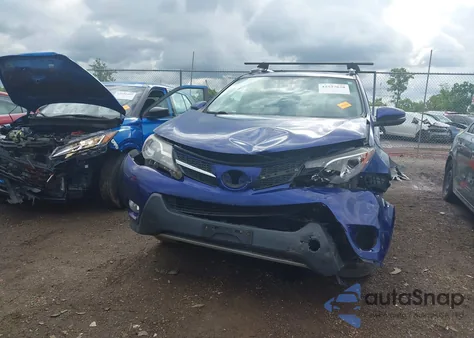 2014 Toyota Rav4 Limited из США, поврежденный, VIN 2T3DFREV7EW189208